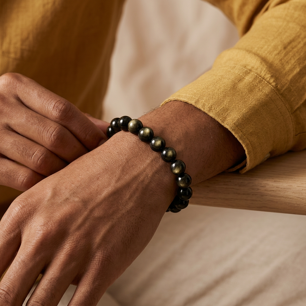 Use the uploaded bracelet image 1 and realistically place it on a model's wrist.
Important positioning:
Rotate or slightly adjust the bracelet so the silver bead is NOT visible to the camera.
The main charm or decorative element must face the camera.
Bracelet must look naturally worn, not digitally pasted.
Keep the bracelet fitted to the wrist.
Keep original color, material, shine and proportions exactly.
Adjust the bead size to be smaller and more delicate, similar to the reference model style fine.
T