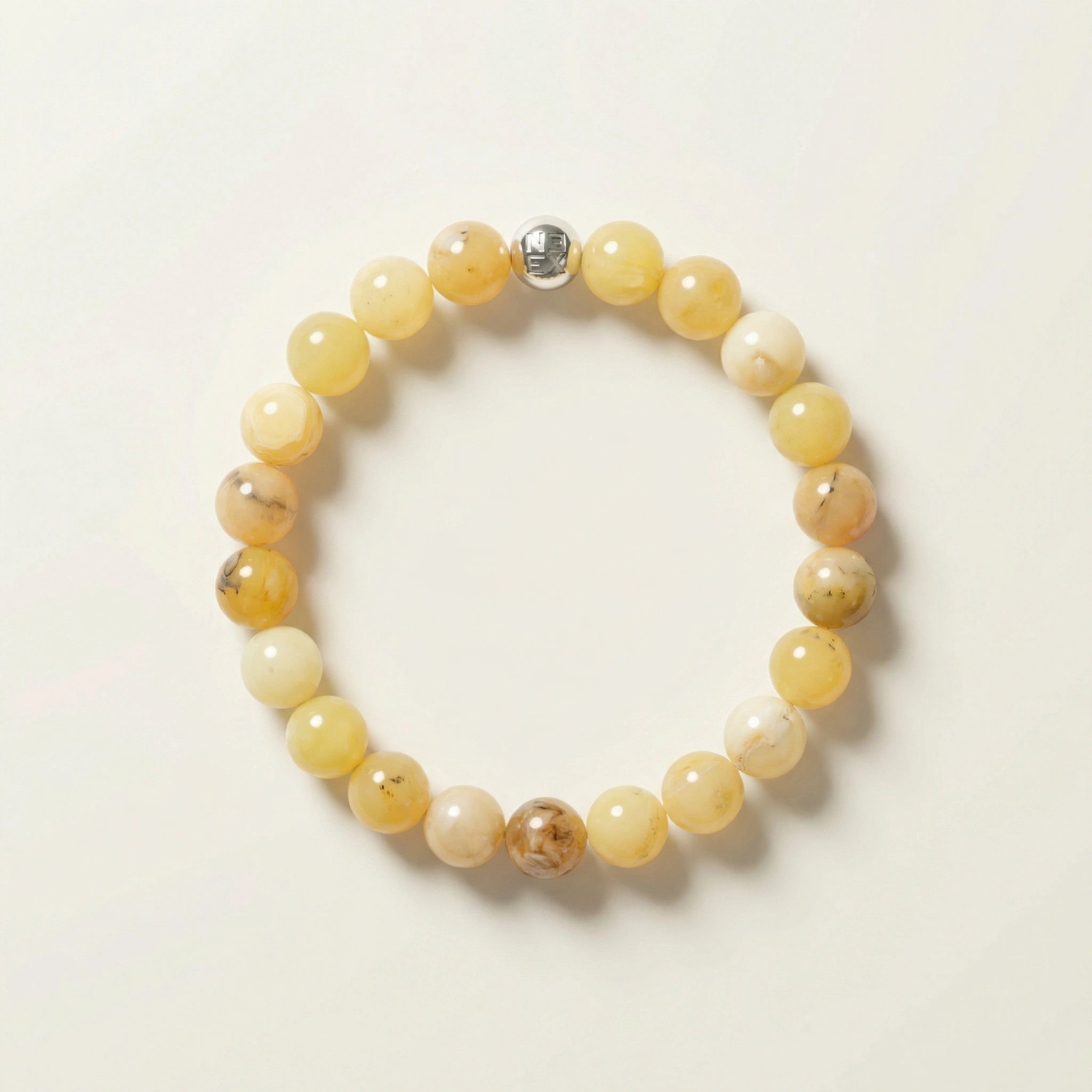 NEEX Yellow Opal Natural Stone Bracelet