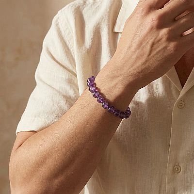 NEEX Amethyst Natural stone Bracelet Reg