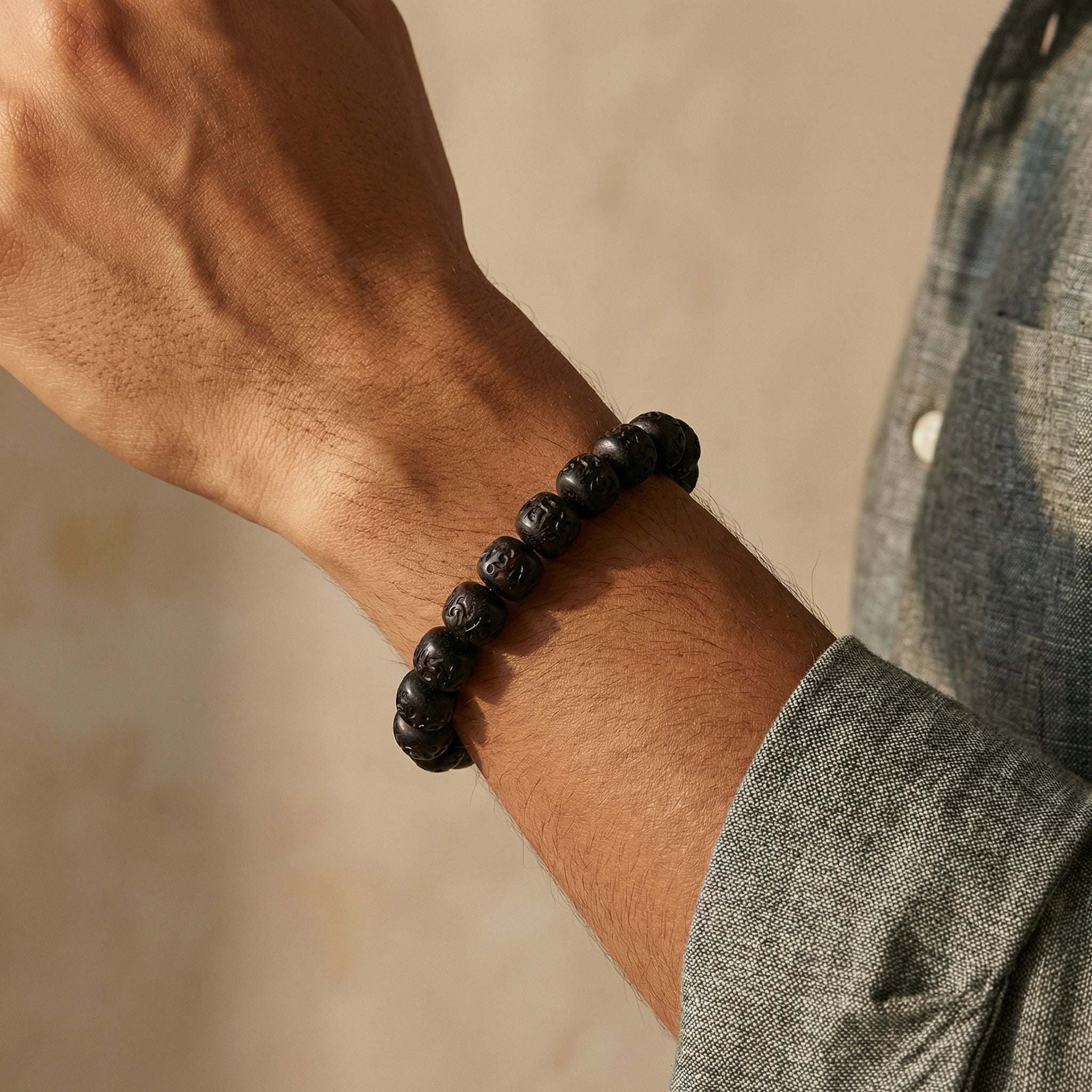 NEEX Jujube Seed Mantra 12mm Nepal 110