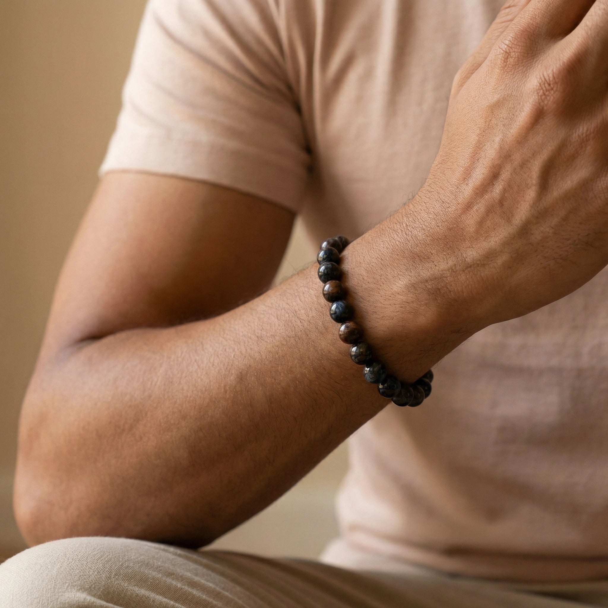NEEX Pietersite Natural Stone Bracelet