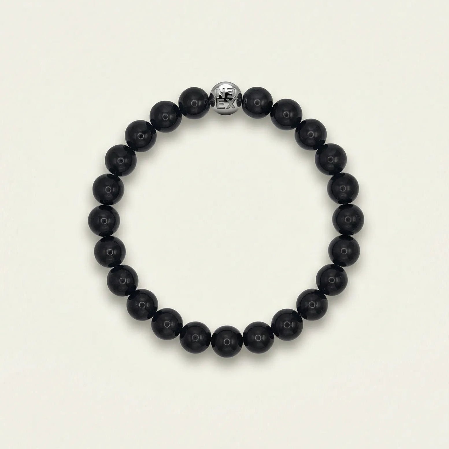 NEEX Black Obsidian Natural Stone Bracelet