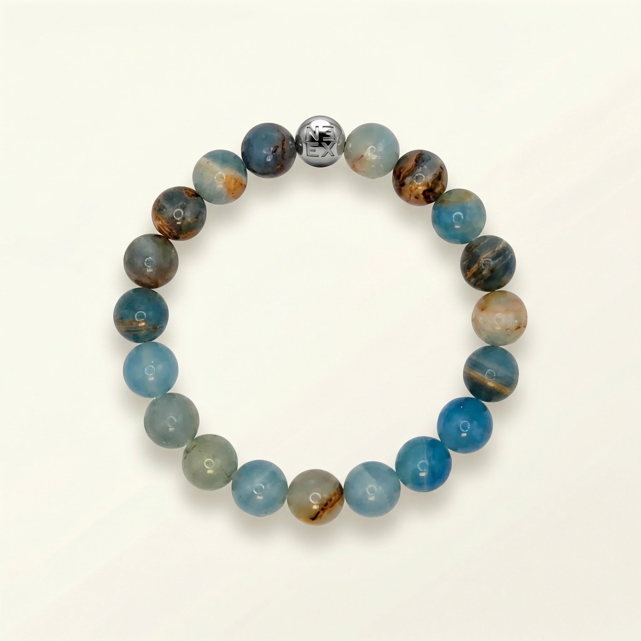 NEEX Blue Calcite Natural Stone Bracelet