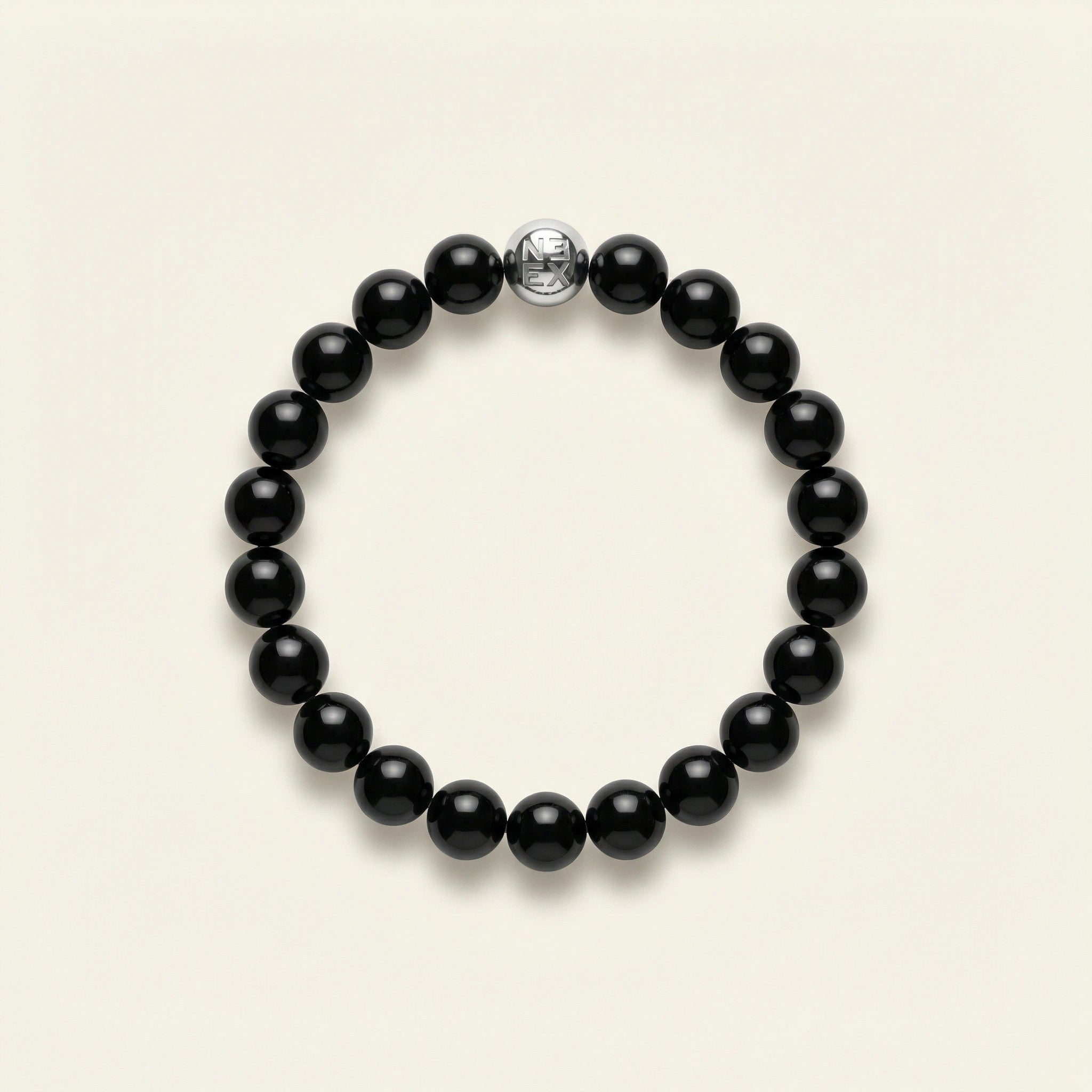 NEEX Black Onyx Natural Stone Bracelet