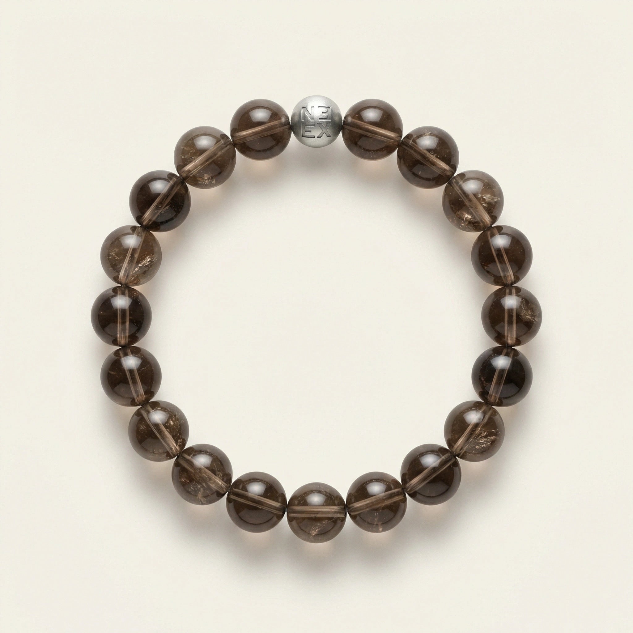 NEEX Smokey Quartz Natural Stone Bracelet
