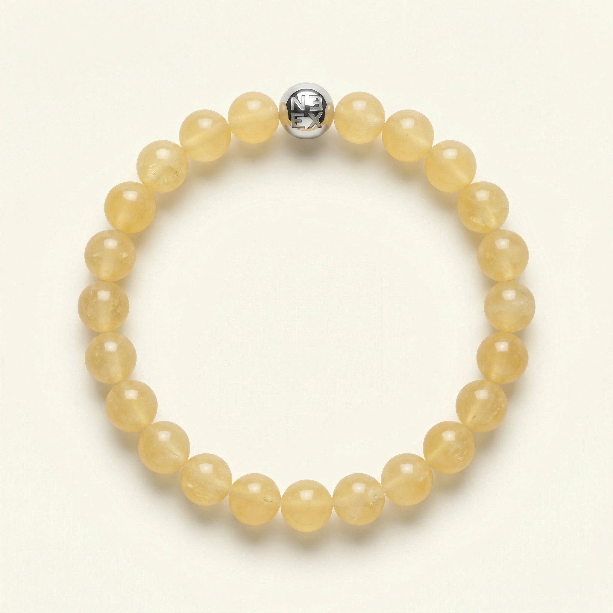NEEX Yellow Calcite Natural Stone Bracelet
